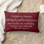 賛美歌を作詩させます恐る恐るすばらしく聖書に ランバークッション (ブランケット)