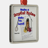 賛美歌100の嬉しい騒音のオーナメント メタルオーナメント (右)