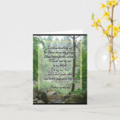 賛美歌119の聖なる書物、経典のnotecard カード (黄色い花)