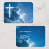 賛美歌121; 1-2 -キリスト教の名刺 名刺 (正面/裏面)