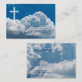 賛美歌121; 1-2 -キリスト教の名刺 名刺 (正面/裏面)