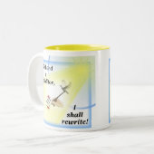 賛美歌23のパロディが付いている作家のマグ ツートーンマグカップ (正面左)