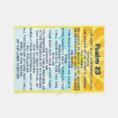 賛美歌23のベビーのフリースブランケット フリースブランケット (正面(横))