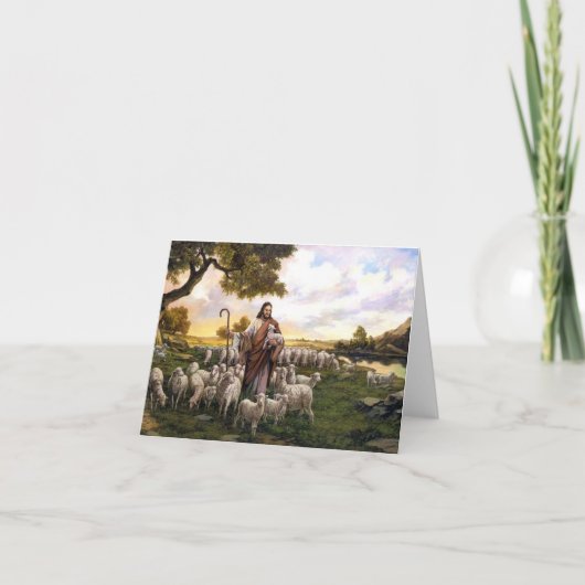賛美歌23は主私のシェパードカードです カード (正面)