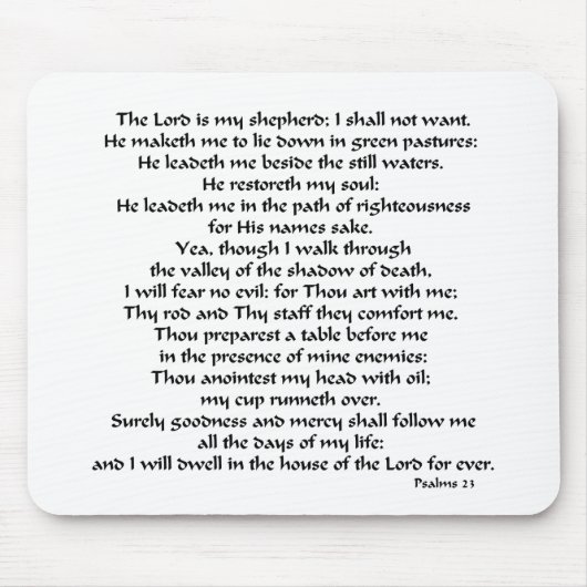 賛美歌23 マウスパッド (正面)