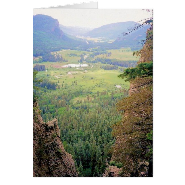 賛美歌23 -木々の緑に覆われた谷-コロラド州 (正面)