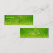 賛美歌37; 4-5 -キリスト教の名刺 スキニー名刺 (正面/裏面)