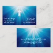 賛美歌37; 4-5 -クリスチャン 名刺 (正面/裏面)