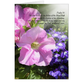 賛美歌91の一条の光線および花は、カードを折りました