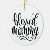 賛美母の日引用文 |オーナメント セラミックオーナメント (左)
