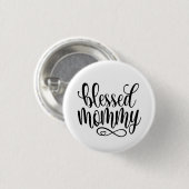 賛美母の日引用文 |ピンボタン 缶バッジ (正面&裏面)