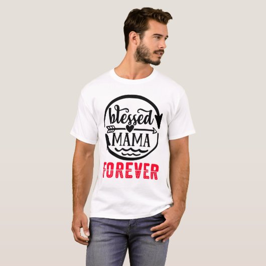 賛美母 Tシャツ (正面フル)