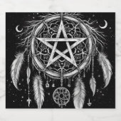 賛美水 – グラス・ワイン・ボトル リキュールボトルラベル (シングルラベル)