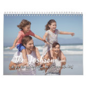 賛美瞬間： 2024家族の写真カスタムカレンダー カレンダー (カバー)