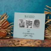 賛美祖父母に数々のなる フォトプラーク (側面)