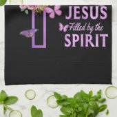 賛美神に救ごフローラ キッチンタオル (折り畳み)