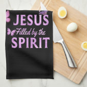 賛美神に救ごフローラ キッチンタオル (四つ折り)