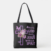 賛美神に救ごフローラ トートバッグ (裏面)