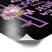 賛美神に救ごフローラ フォトプリント            (角)