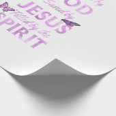 賛美神に救ごフローラ ラッピングペーパー (角)