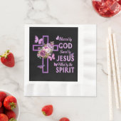 賛美神に救ごフローラ 縁ありランチョンナプキン (インサイチュ)