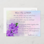 賛美神よ！ ポストカード (正面/裏面)