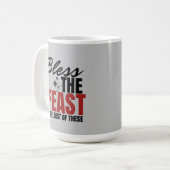 賛美祭りと最少 コーヒーマグカップ (正面左)