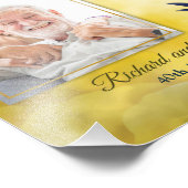 賛美結婚記念写真ポートレート フォトプリント            (角)