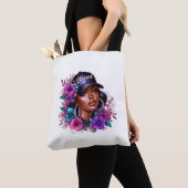 賛美美しいトートバッグ トートバッグ (クローズアップ)