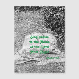 賛美聖なる書物、 経典磁気挨拶票