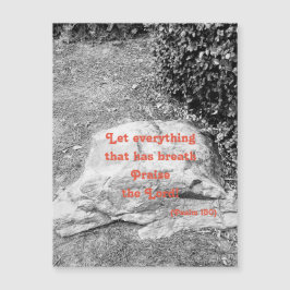 賛美聖なる書物、 経典磁気挨拶票