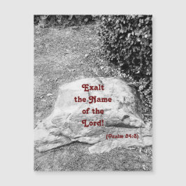 賛美聖なる書物、 経典磁気挨拶票