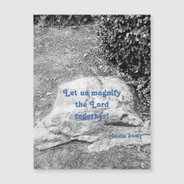 賛美聖なる書物、 経典磁気挨拶票