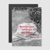 賛美聖なる書物、 経典磁気挨拶票 (正面/裏面)