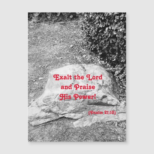 賛美聖なる書物、 経典磁気挨拶票 (正面)