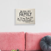 賛美聖なる書物、 経典 キャンバスプリント (インサイチュ (リビング))