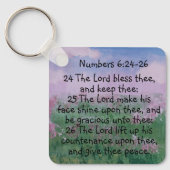 賛美聖なる書物、 経典 キーホルダー (正面)