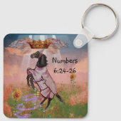 賛美聖なる書物、 経典 キーホルダー (裏面)