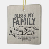 賛美聖なる書物、 経典 セラミックオーナメント (左)