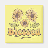 賛美花 マグネット (正面)