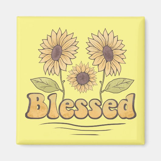 賛美花 マグネット (正面)