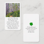 賛美記念祈りの言葉 名刺 (正面/裏面)