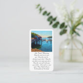 賛美記念祈りの言葉 名刺 (スタンド正面)