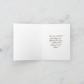 賛美誕生日グリーティングカード カード (内部)