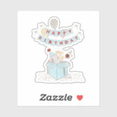 賛美誕生日 シール (シート)