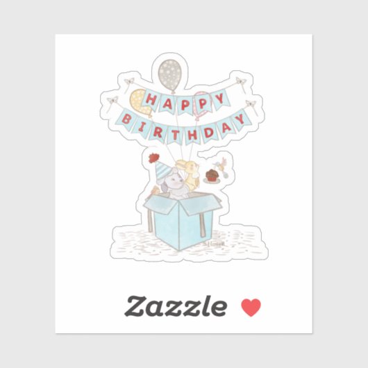 賛美誕生日 シール (シート)