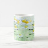 賛美迫害あり – マタイ5:10 コーヒーマグカップ (中央)