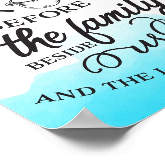 賛美食べ物 ポスター (角)