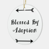 賛美養子縁組 – 養成気に セラミックオーナメント (左)