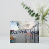 賛美馬 ポストカード (スタンド正面)